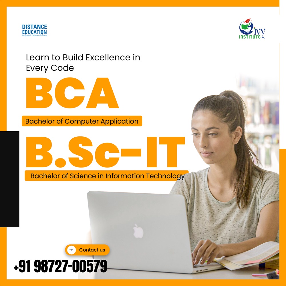 Pursue BCA and BSc - IT